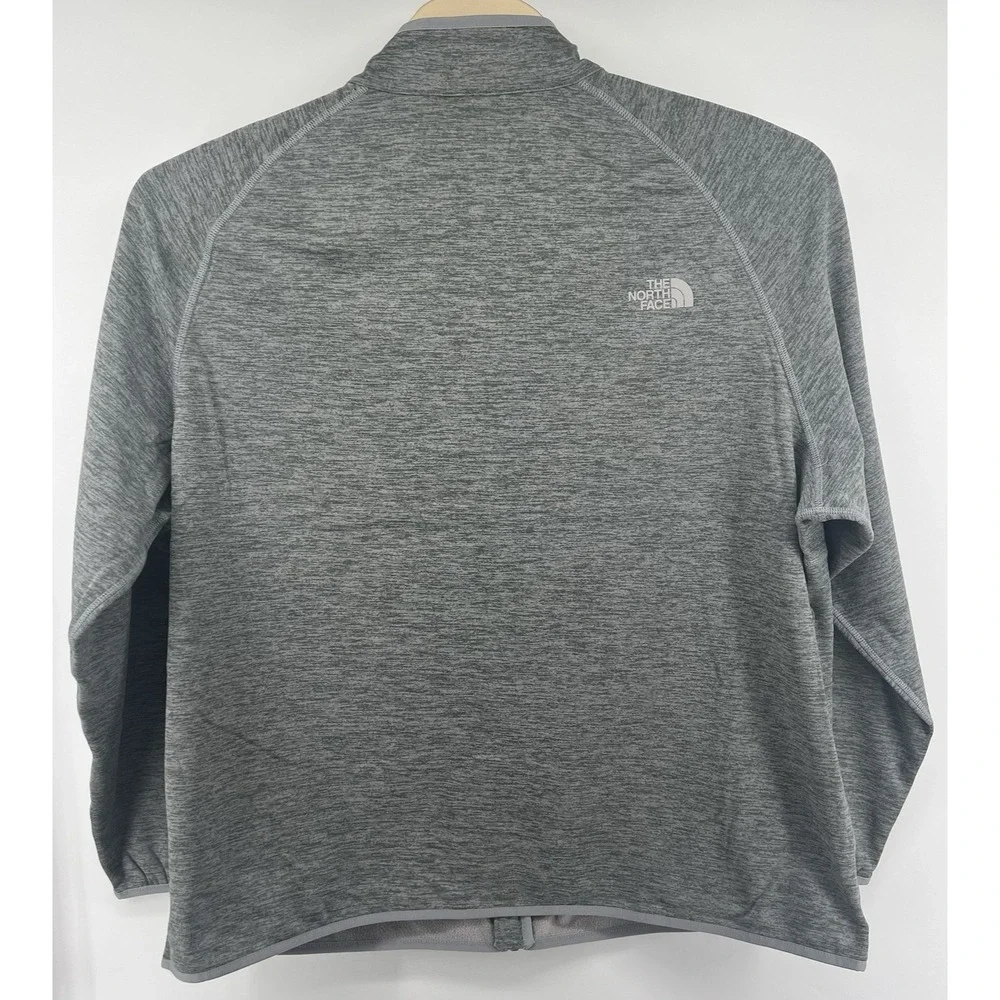 North Face Mens Canyonlands Full Zip Fleece Jacket 3XL XXXL Gray Heather New NWT